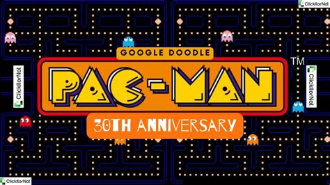 pacman doodle|pacman 30th anniversary last level.